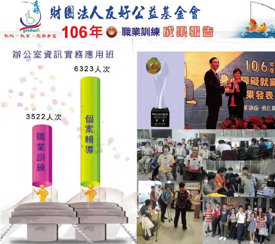 106年辦公室資訊實務應用班職訓成果報告